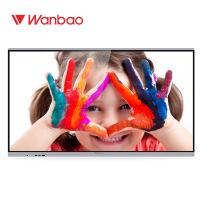 Multimédios LCD eletrônico Whiteboard interativo uma educação em linha de 55 polegadas