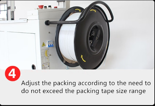 Semi Automatic Tape Sealing Cardboard Carton Closing Machine for 150-500mm Boxes