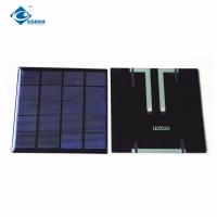 Panneaux résidentiels adhésifs époxydes ZW-110110 Max Current 0.35A d'énergie solaire de 1.5W 5V