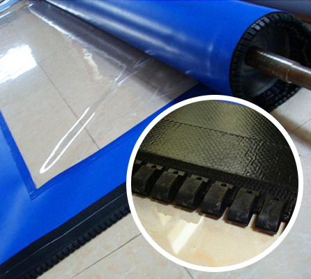 Modern Design Automatic Industrial PVC Fast Door Self Repairable Soft Curtain Roll Exterior Steel Polymer Clean Windproof