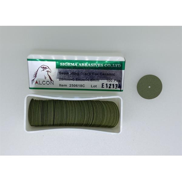 220618C Dental Diamond Discs Green 22mm Silicon Carbide Grinding Wheel