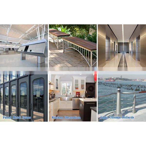 Декоративный металлический лист 3mm нержавеющей стали метод Viberation 304 рангов