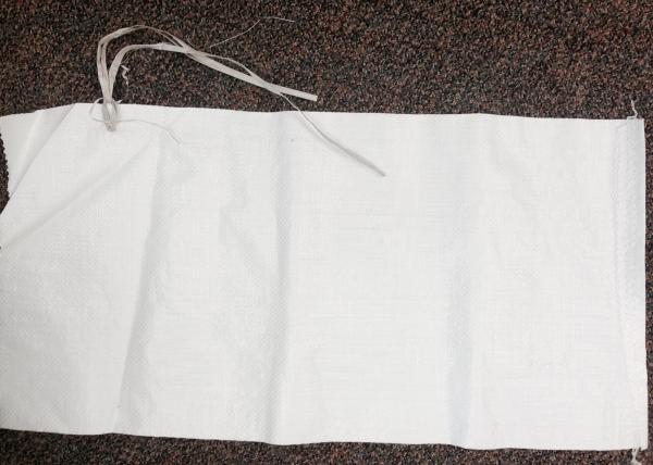 Custom PP Woven Sand Bag Sacks / Beige Woven Polypropylene Bags 25kg