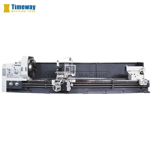 High Accuracy Metal Flat Bed/Bench Lathe/ 6000 KG AL-1250B Horizontal Turning Machine