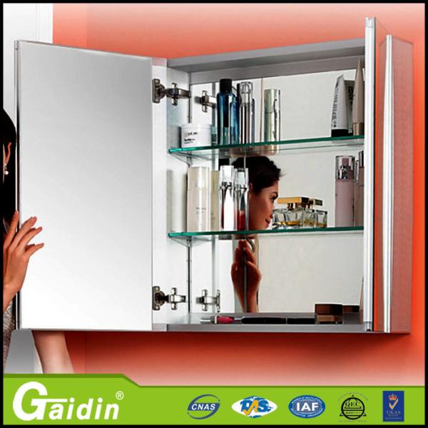 China factory price new products wall mounted bathroom furniture mirror cabinet with LED light