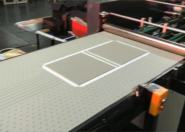 Rigid Box Book Cover Gluing Machine Positioning Machine 40pcs/min For Packaging