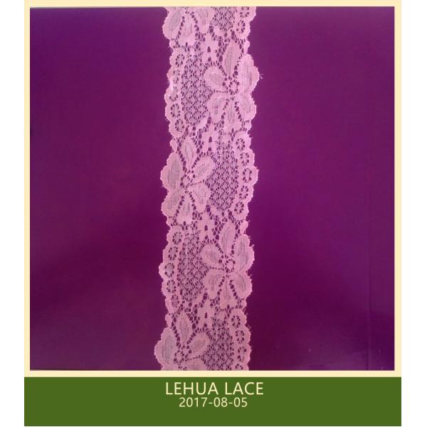 Hot Selling and nice quality Nylon Spandex Stretchy Brazil Lace from China