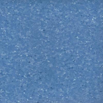 Non Directional Hospital PVC Flooring Rolls Homogeneous Dark Blue Heavy Duty