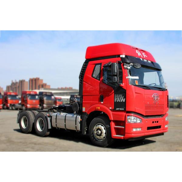 FAW J6P Jiefang Camión tractor 6x4 Unidad de tractor de trabajo pesado Motor Camiones usados para el transporte de carga pesada