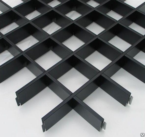 0.4~0.7mm Open Cell Ceiling System Aluminum grid Panels 150x150mm / 200x200mm