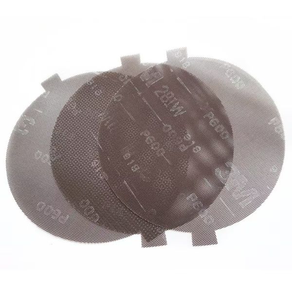 3M Silicon Carbide 125mm Abrasive Mesh Disc with Hook and Loop Backing for Superior Dust Extraction