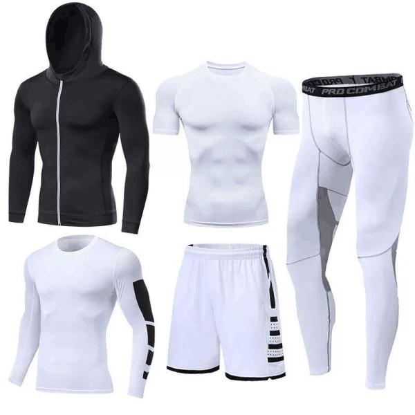 Anti Pilling Casual Jogging Suits Plain Dyed Training Sportswear Sets