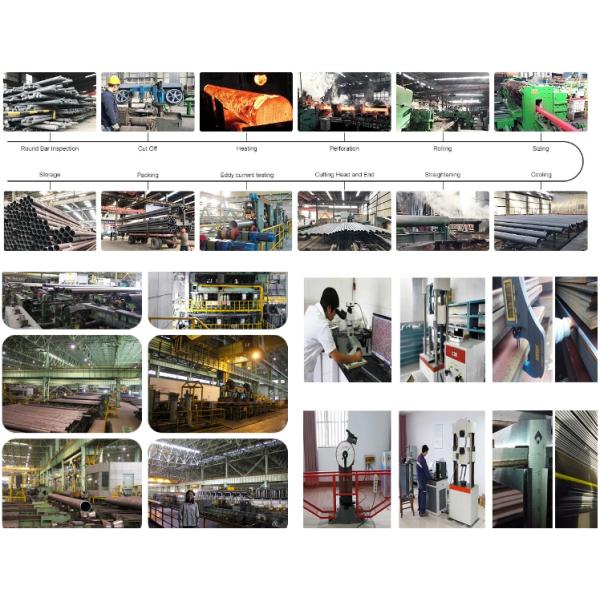 Tuyau soudé par acier au carbone fait sur commande, 16