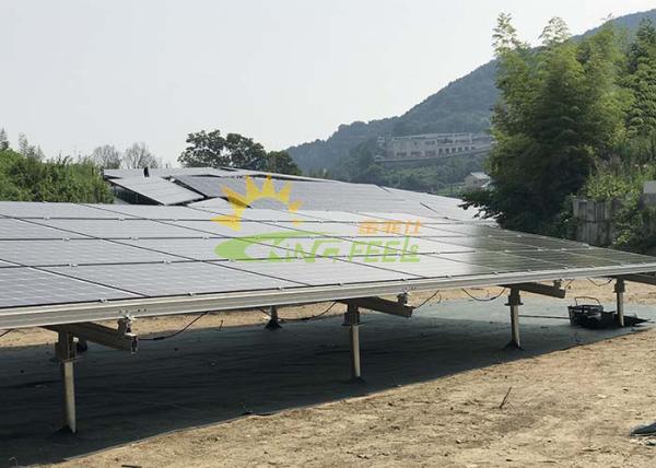 Aluminum Solar Mounting Structure With Pre - Assembled Components