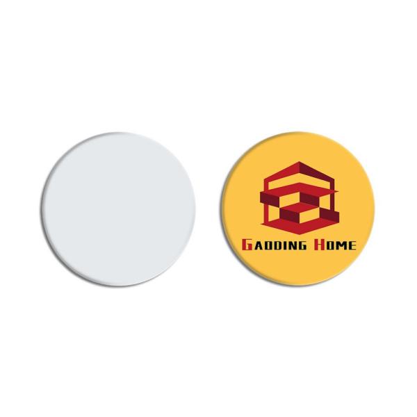 Personalized Sublimation Glass Blanks Sublimation Fridge Magnet Blanks 5*5cm