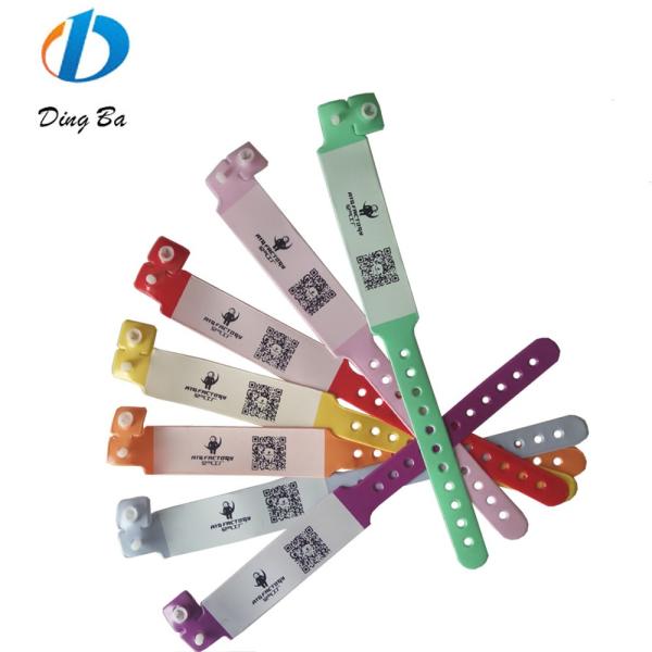 Effortless Hospital ID PVC RFID Baby Wristband for Smooth Patient Identification