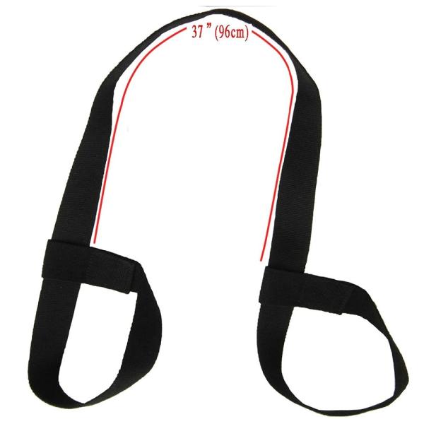 Портативный ремень держателя циновки йоги, ремни нося регулируемого плеча спортзала фитнеса