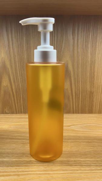 Hot Stamp Pe Plastic Shampoo Pump Bottle Custom OEM Packaging