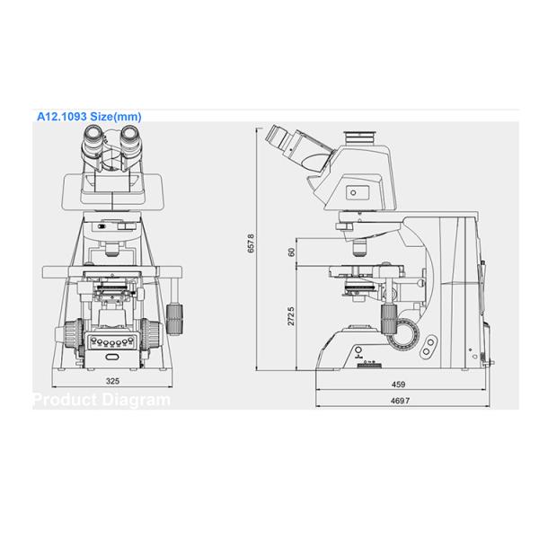Микроскоп научной лаборатории исследования 25mm OPTO-EDU A12.1091-H ручной