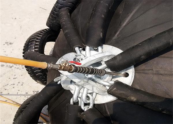 Initial Pressure 0.05Mpa 0.08Mpa Inflatable Rubber Fender Airplane Tire Jacket