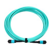 Cordón de remiendo con varios modos de funcionamiento de las fibras MPO MTP OM3-300 3.0m m del centro de datos 12