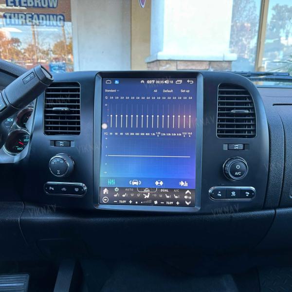 Viknav Car radio For Chevrolet Silverado GMC 2007 - 2013 Vertical Screen 12.1 INCH Car Stereo DVD player GPS Navigation