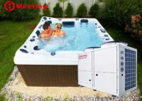 Bomba de calor da associação dos termas do Jacuzzi da fonte de ar da reunião 7-56kw, aquecedor de água R32/R410A/R417A da bomba de calor da piscina