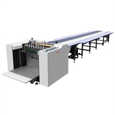 Speed Paper Sheet Auto Feeding Box Gluing Machine For Cigarette Box Jeweler Box
