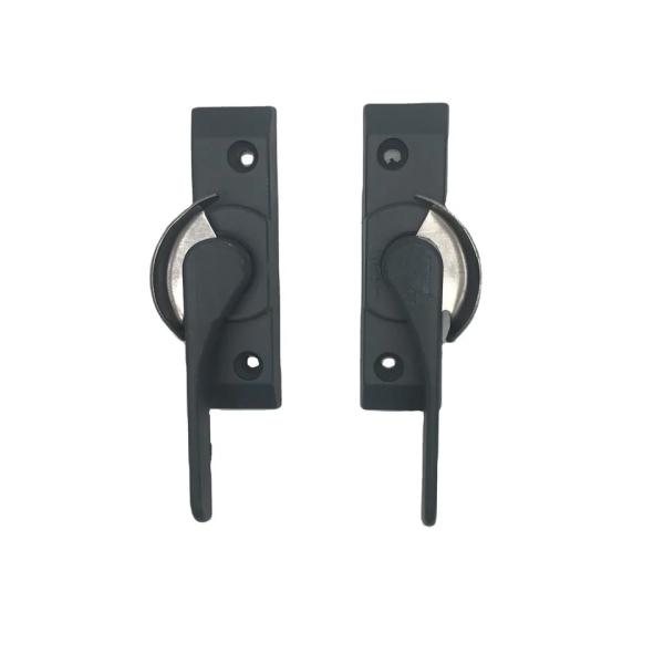 Adjustable Reinforced Sliding Window Crescent Lock Latch ANSI Grade