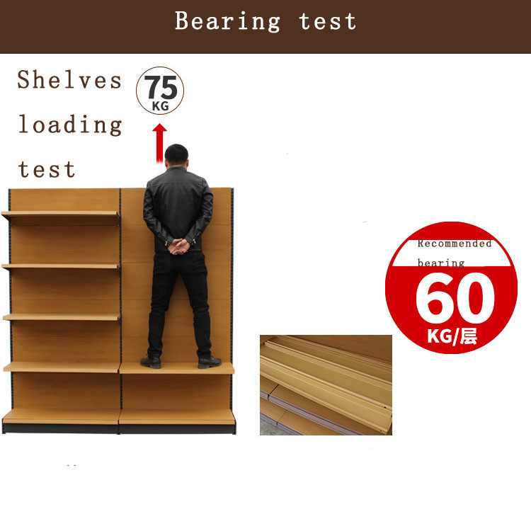 Advertising LED Box Storage Boutique Display Shelf for Morden Style Supermarket Racks