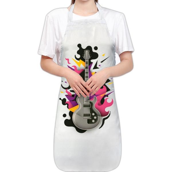Adult And Kids Comfort White Polyester Aprons For Sublimation Eco Friendly
