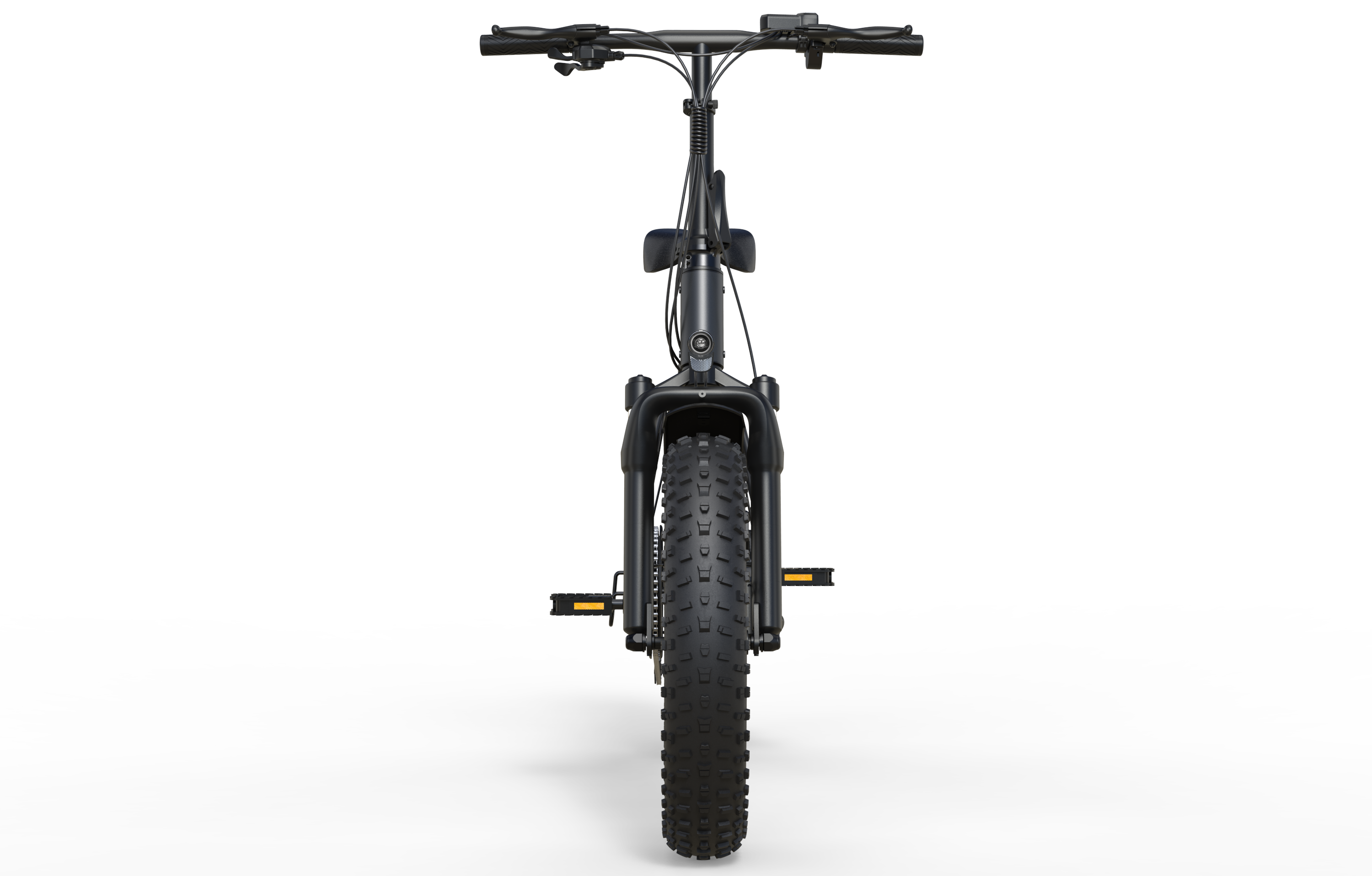 F00C 20''*4.0 750W Brushless Electric Bike Rear Hub Motor 36v Moped-style Fat Tire Integrated Battery Power Supply Lithium