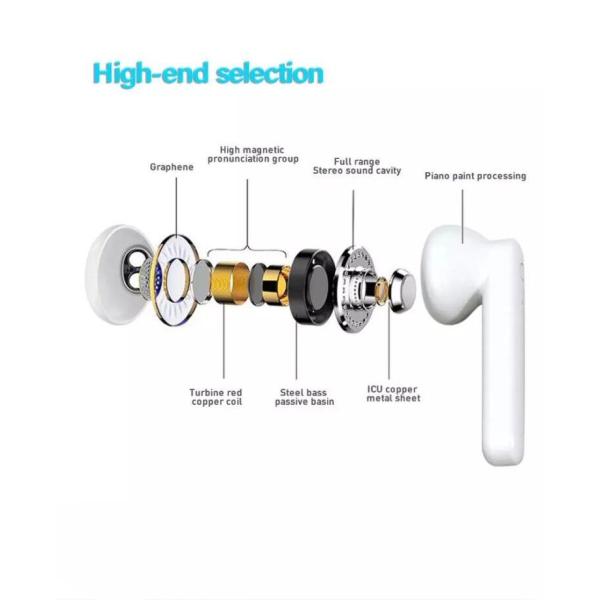 Tws Earphone Kulakl K Auriculares Headset Wireless Noise Cancelling Earbuds Gaming Super Bass Stereo Handfree Bluetooh Headphones