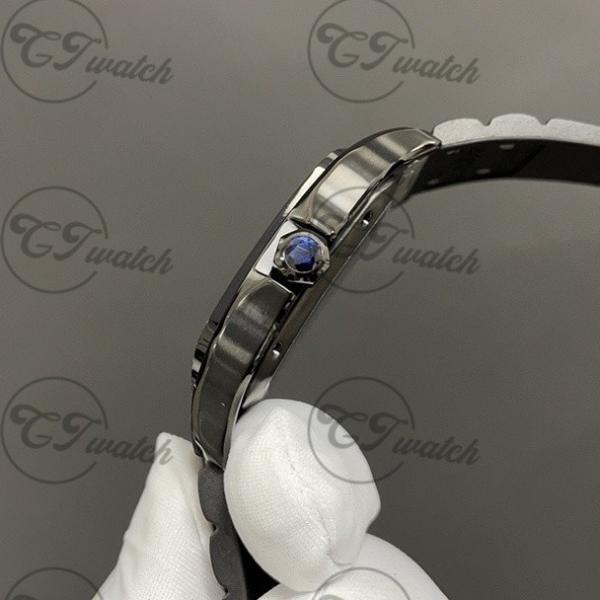39.8mm Super Clone Cartier Watch Waterproof Santos Swiss Movement 1847MC