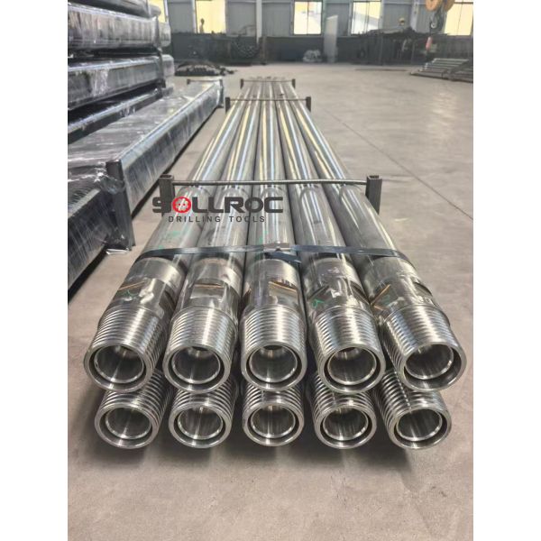 114mm 4.5'' Stainless Steel Wear Resistant RC Drill Pipe with Reverse Circulation Mechanism for Mining