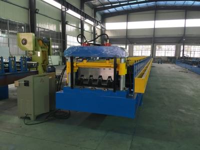 Double Line Sheet Metal Roll Forming Machines , Floor Deck Metal Stud Roll Forming Machine