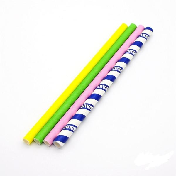 Food Grade Paper Straws Packaging Custom Box for Bar Accessories Type Drinking Straws