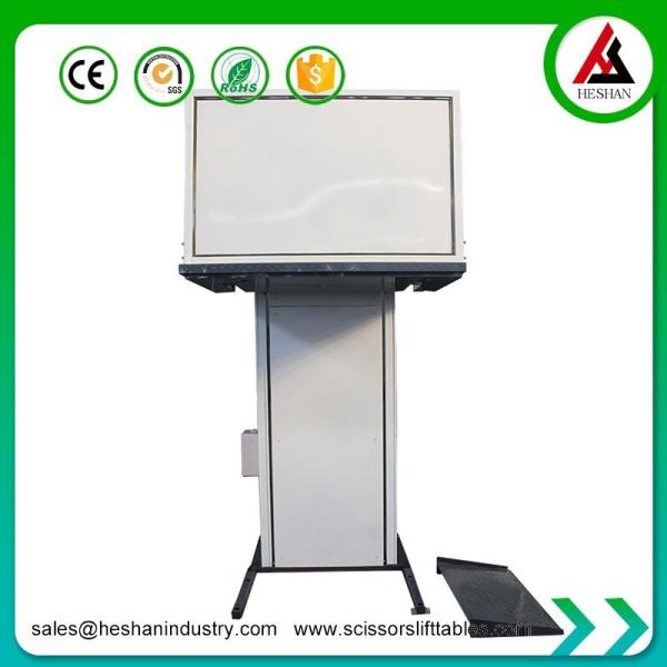 Outdoor Small Vertical Wheelchair Lift Handicap Hydraulic Home Elevators