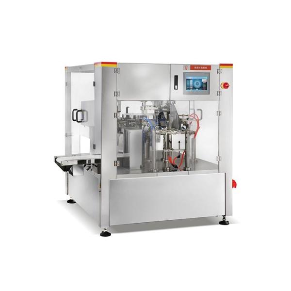 Máquina de alta velocidade de Mini Doypack Premade Pouch Packing com o zíper de aço inoxidável