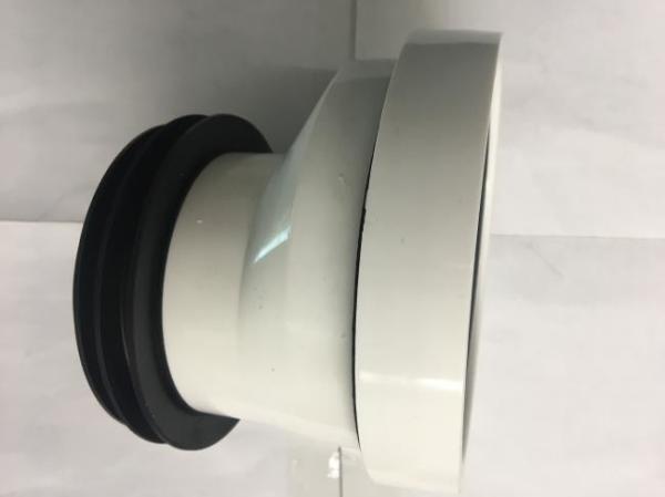 ABS Material Toilet Shifter , Offset Toilet Waste Pipe Connector Customized Logo