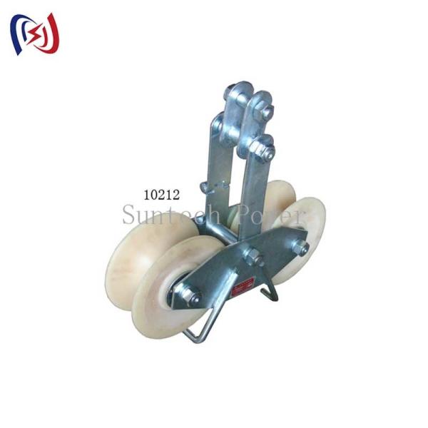 Poulies de tirage pour conducteurs 25KN, poulie en nylon, bloc de tirage universel