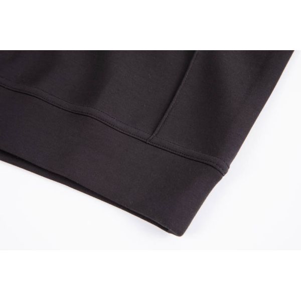 Light Stretch Mens Classic Crewneck Sweatshirts Minimalist Long Sleeve Pullover