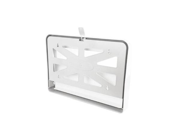 Wall Mounted Health Gards Toilet Seat Cover Dispenser White For Hand Cleaning