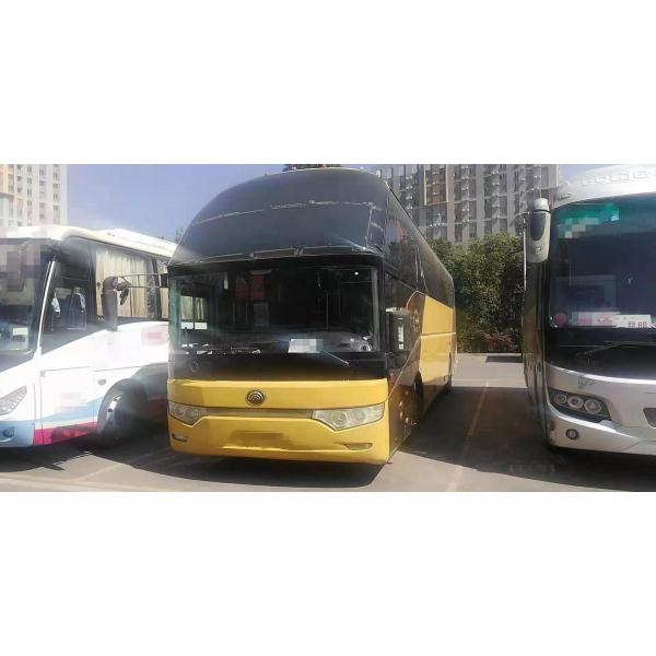 Используемое Yutong везет места на автобусе ZK6122 47 VIP с двигателем 247kw Weichai двойных дверей туалета