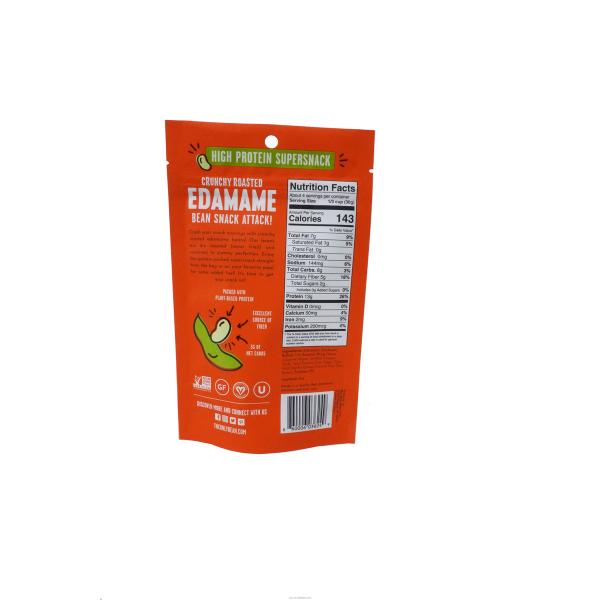 Plastique composite en feuille d'aluminium, haricots et sacs d'emballage avec coussin de côté