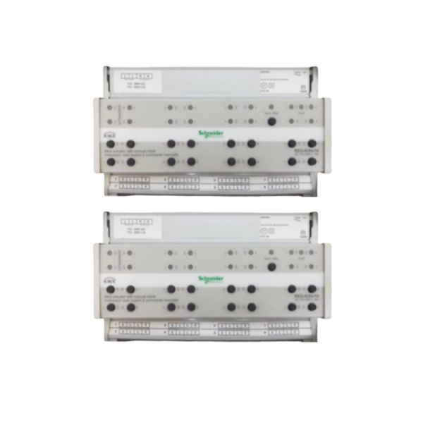 Schneide Spacelogic KNX Blind Actuator 8 Independent Channels Manual Operation MTN649808