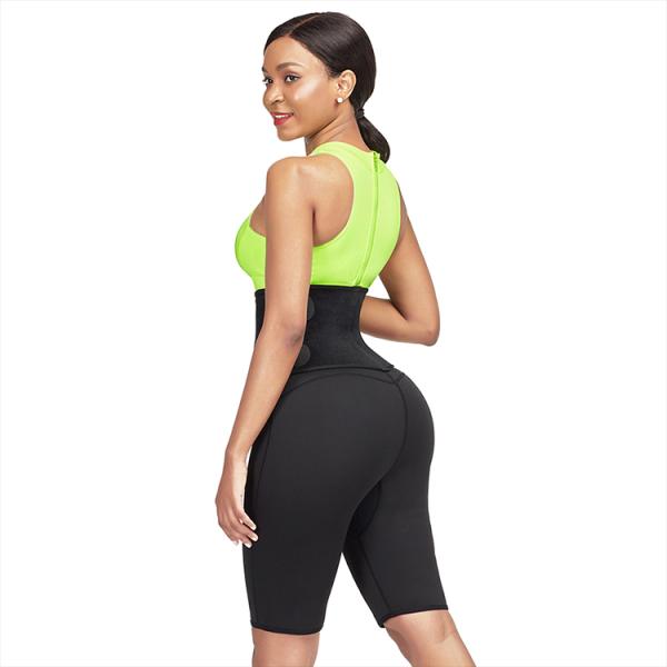 Высокая талия Фитнес Спорт Женщины Шейпвейр Шейпер ног Шейпер задницы Лифтер неопрена Тренер талии Количество 2000