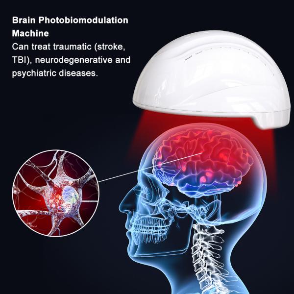 Light Therapy Photobiomodulation Helmet For Traumatic Events