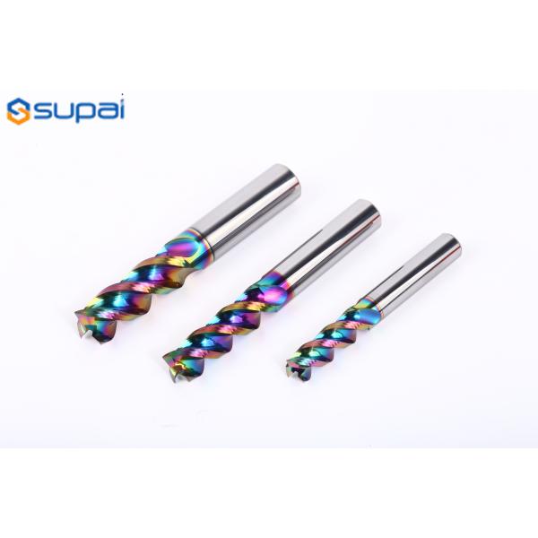 Окончание обработки Алюминиевый конец мельницы CNC 3 Флейта конец мельницы Алюминий