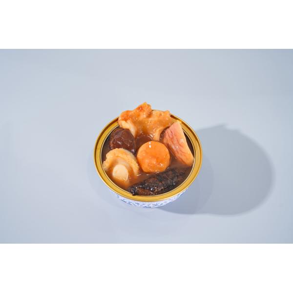 Premium Abalone and Sea Cucumber Soup in Abalone Sauce – Nourishing Chinese Broth Премиальный Абалон и морской огурец суп в соусе Абалон высококачественный китайский питательный бульон с коллагеном иммунная поддержка Готовый к употреблению в пищу удобство